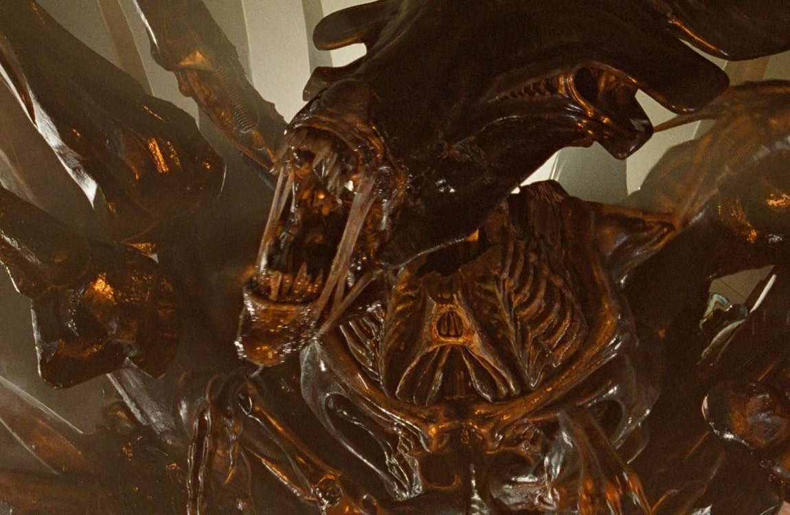 The Xenomorph queen from ALIENS (1986)